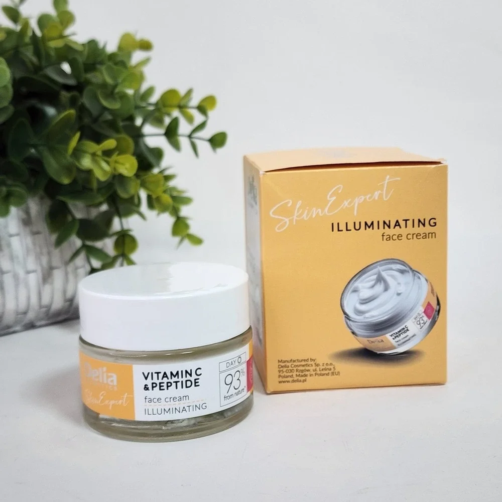 Delia Cosmetics Skin Expert Vitamin C Peptide Illuminating Face Cream 1.69 fl oz